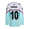 Pánské Hokejový Dres Seattle Kraken MATTY BENIERS 10 2023 All-Star Adidas Bílý Authentic
